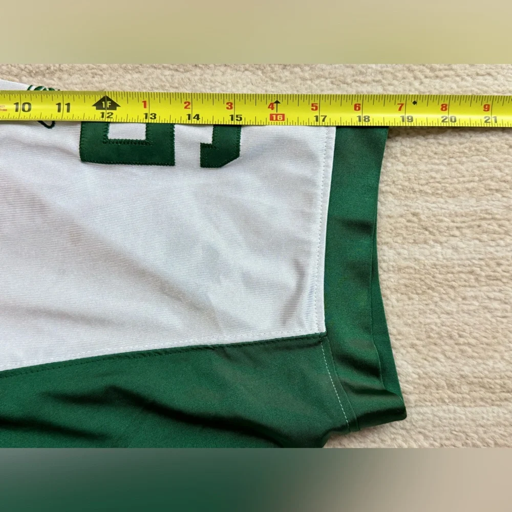 Reebok New York Jets Bart Scott #57 Stitched Jersey, Size 52, Green/White - Picture 8 of 15